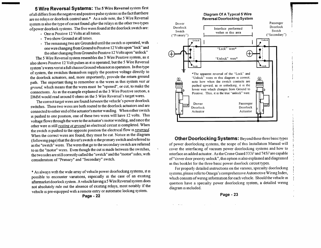 Omega Vehicle Security 533i 3 User Manual | Page 63 / 85