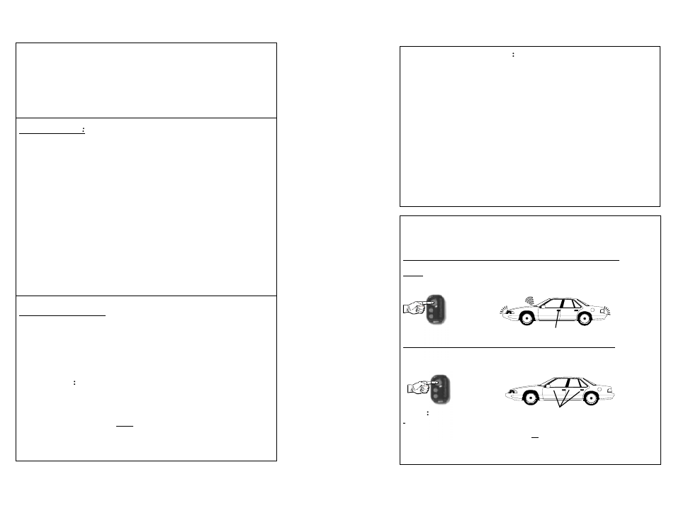 Activation alert, Auto re-arm, Driver’s door priority unlocking | Requires special installation) | Omega Vehicle Security 533i 3 User Manual | Page 9 / 85