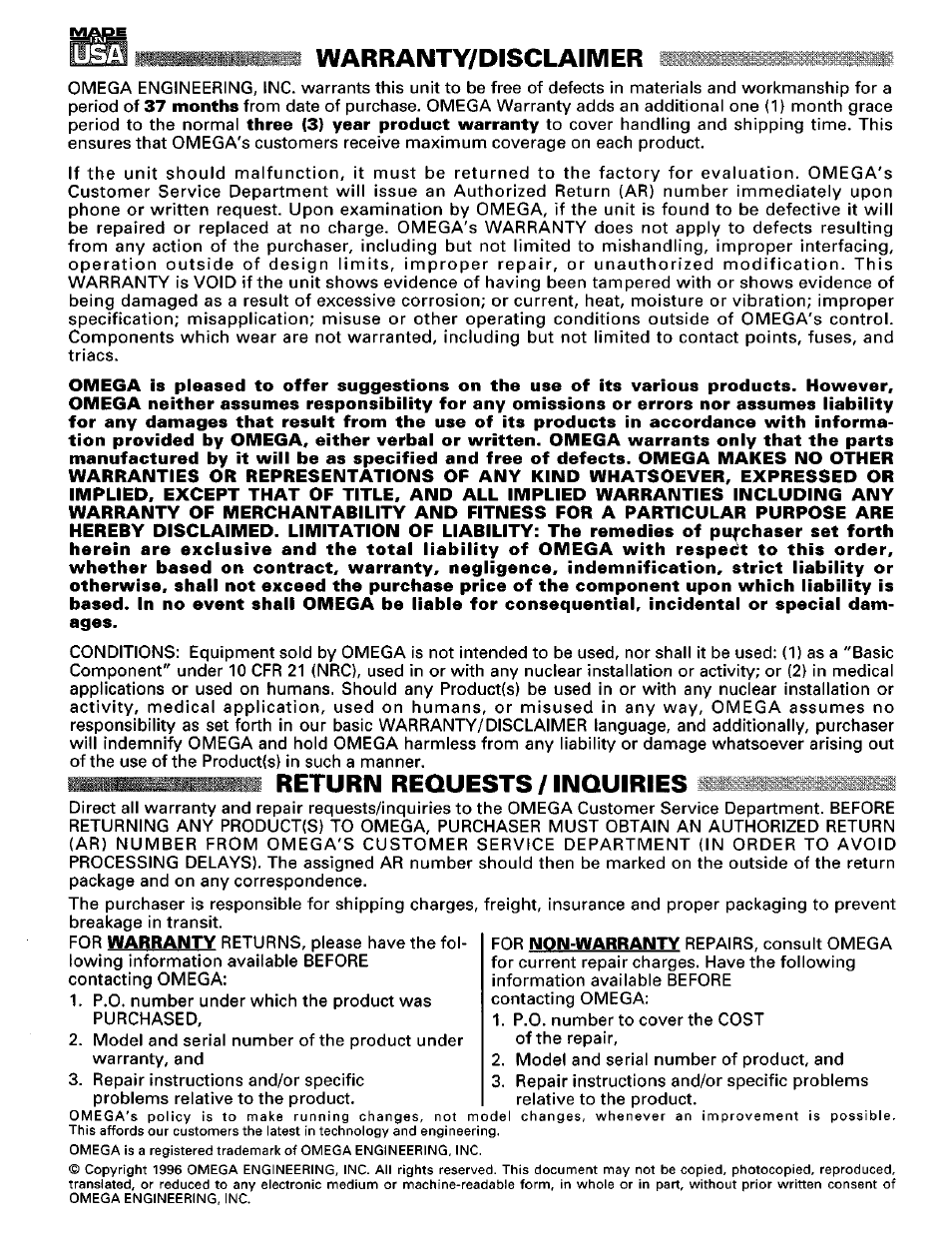 Omega Vehicle Security HH-21 User Manual | Page 30 / 31