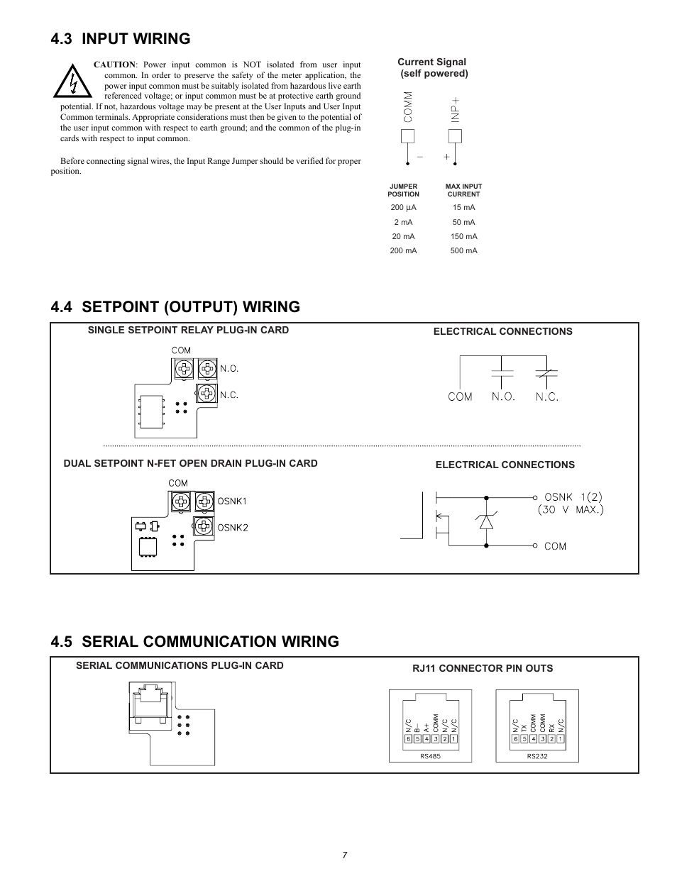 3 input wiring | Omega Vehicle Security DP63000A-I User Manual | Page 7 / 16