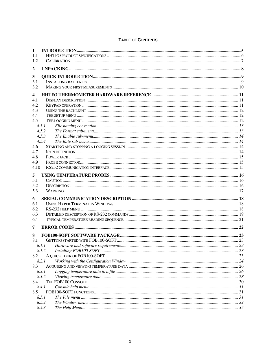 Omega Vehicle Security HHTFO User Manual | Page 3 / 34