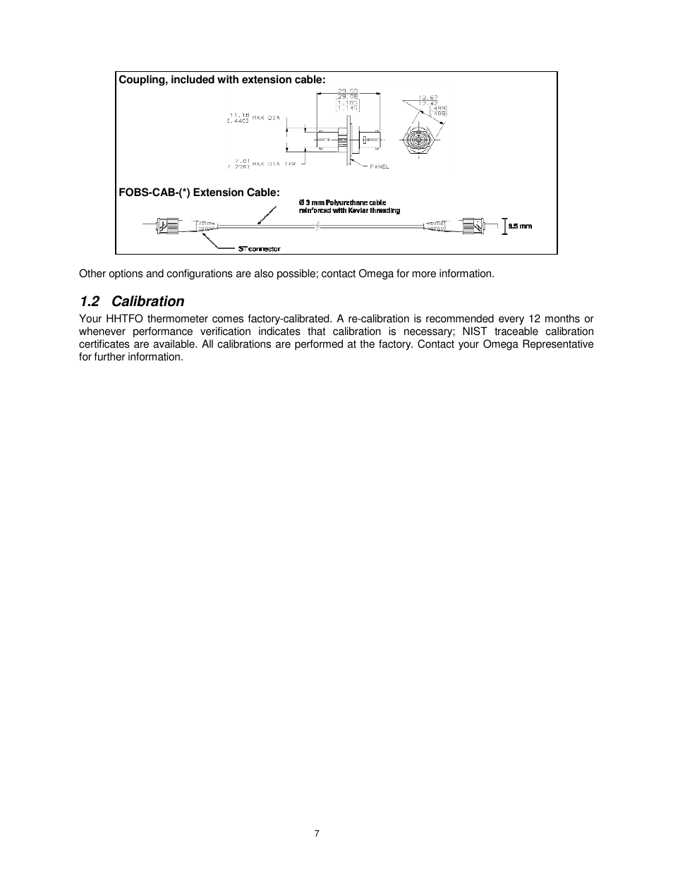 2 calibration | Omega Vehicle Security HHTFO User Manual | Page 7 / 34