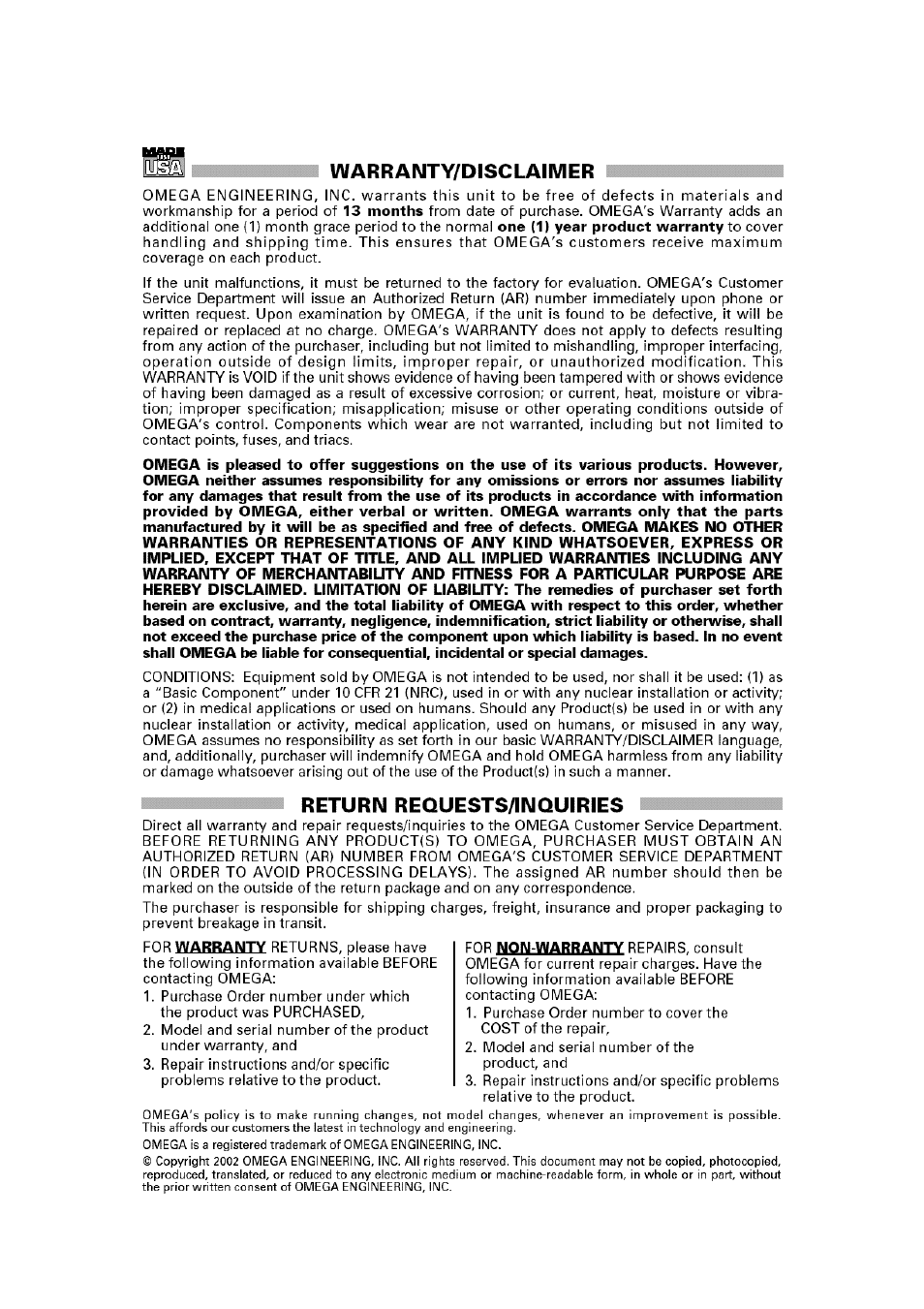 Omega Vehicle Security IP210 User Manual | Page 2 / 10