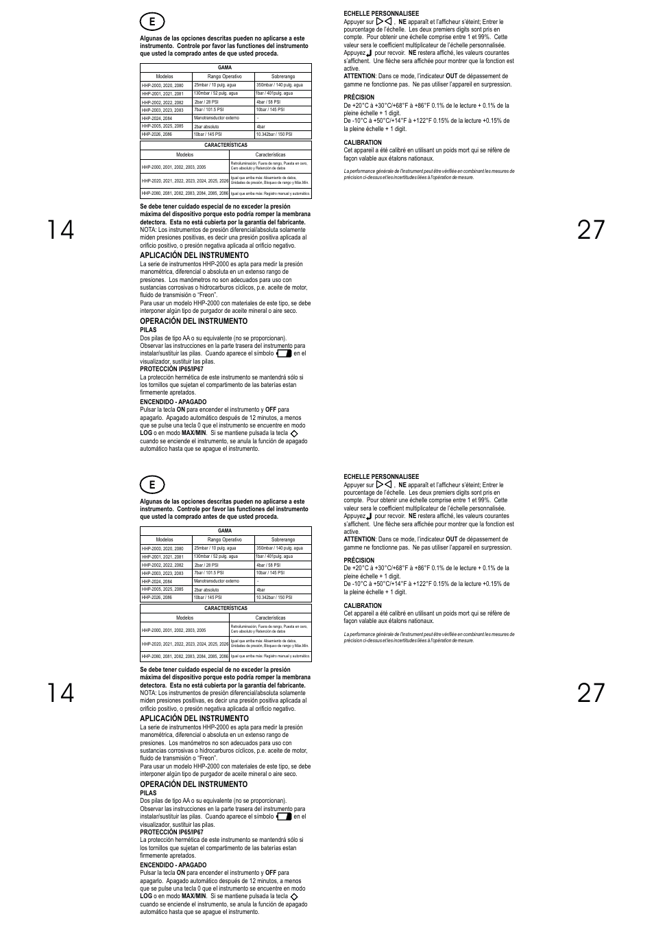 Omega Vehicle Security HHP-2000 Series User Manual | Page 27 / 40