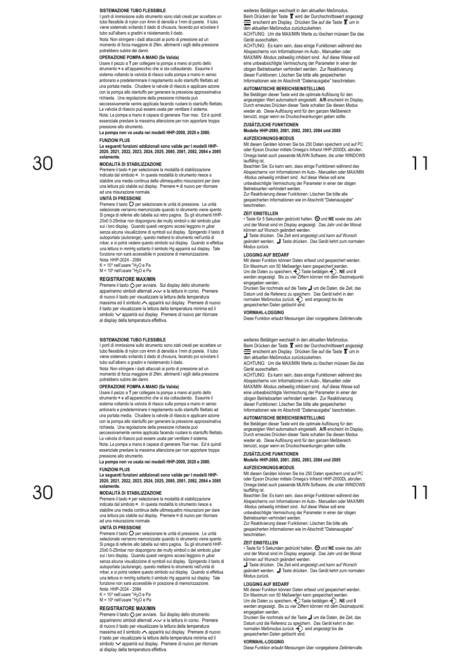 Omega Vehicle Security HHP-2000 Series User Manual | Page 30 / 40