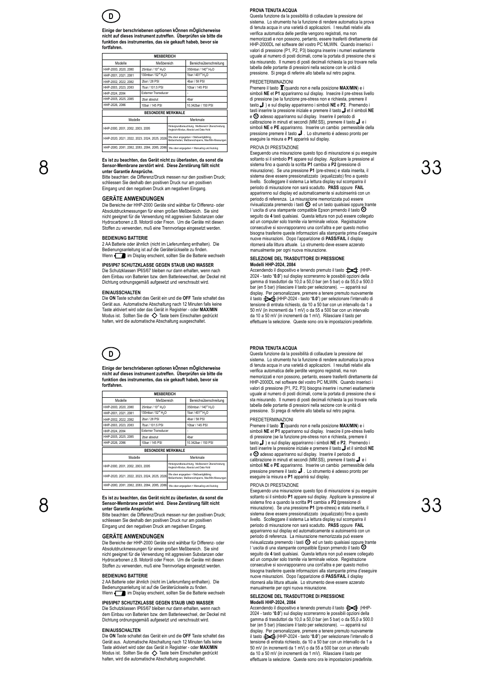 Omega Vehicle Security HHP-2000 Series User Manual | Page 33 / 40