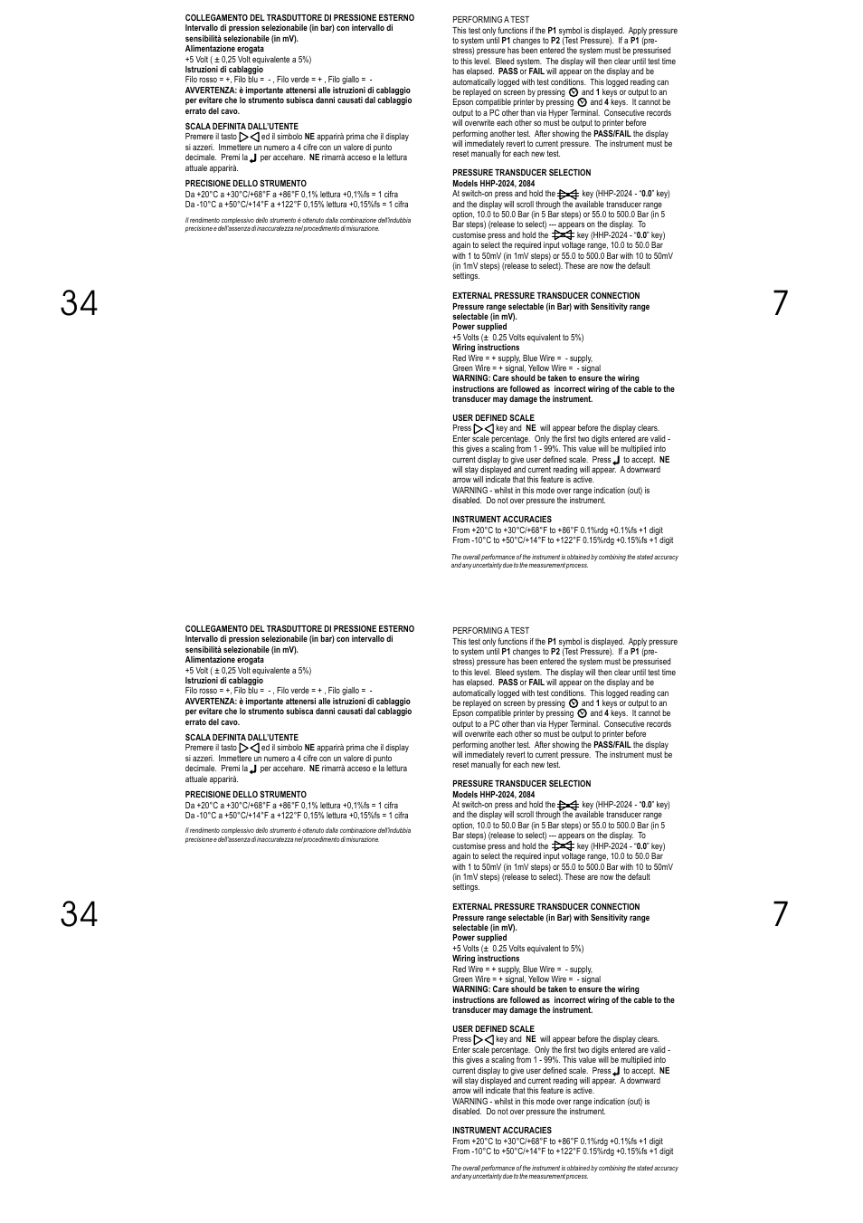 Omega Vehicle Security HHP-2000 Series User Manual | Page 34 / 40