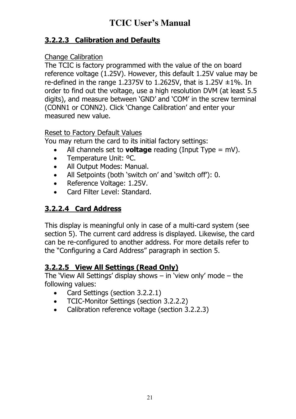 Tcic user’s manual | Omega Vehicle Security TCIC User Manual | Page 23 / 44