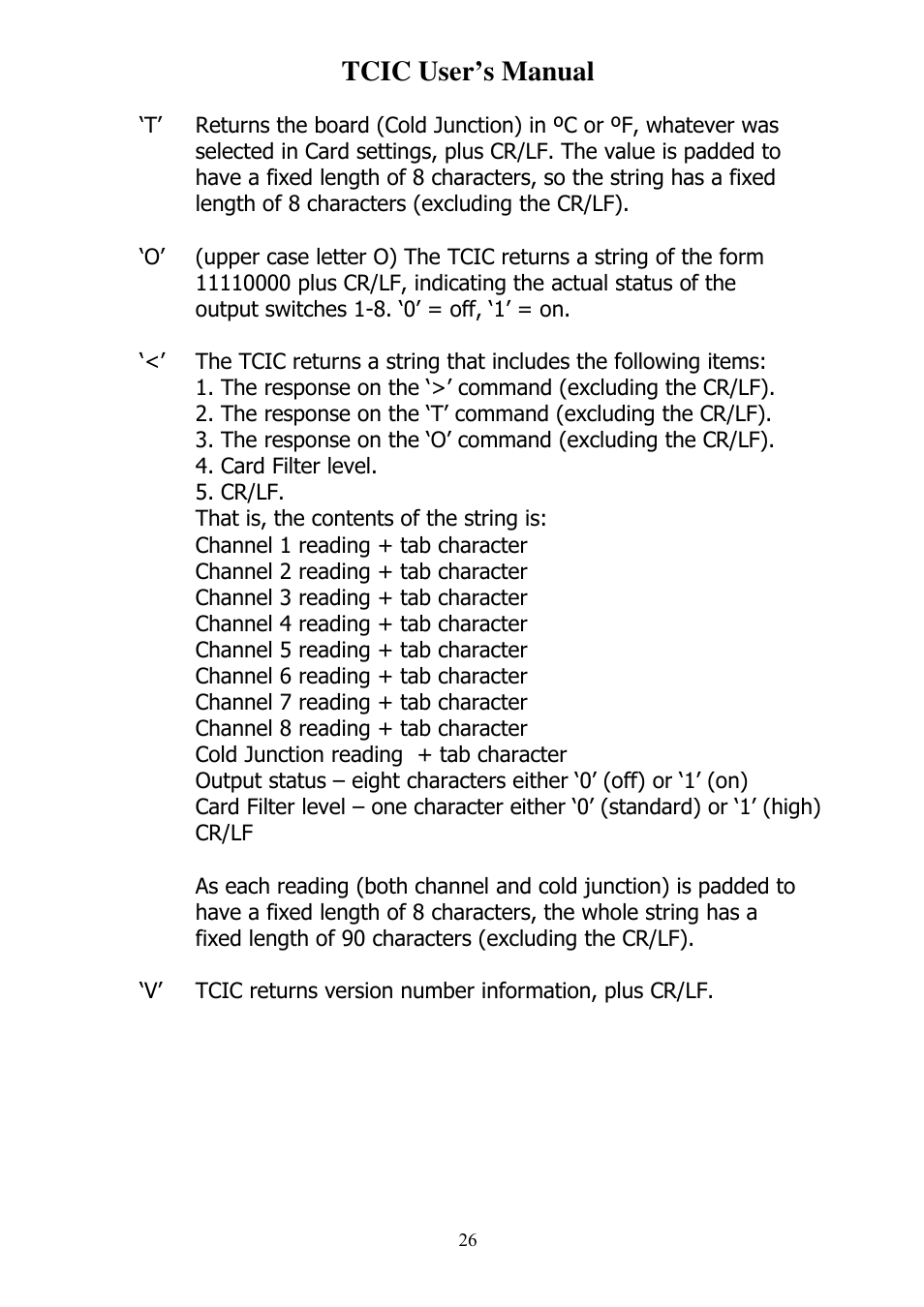 Tcic user’s manual | Omega Vehicle Security TCIC User Manual | Page 28 / 44