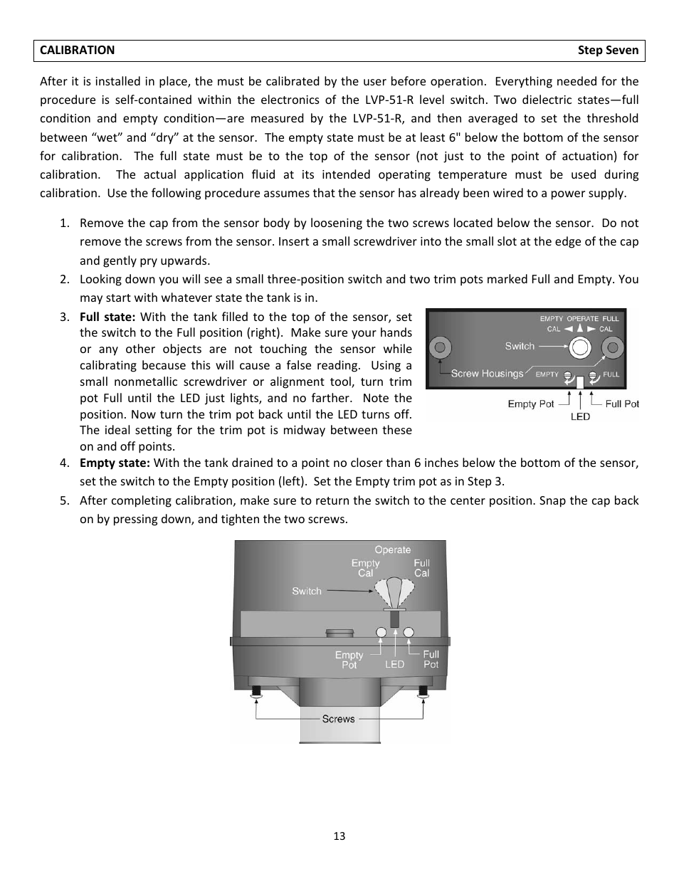 Omega Vehicle Security LVP-51 Series User Manual | Page 13 / 16