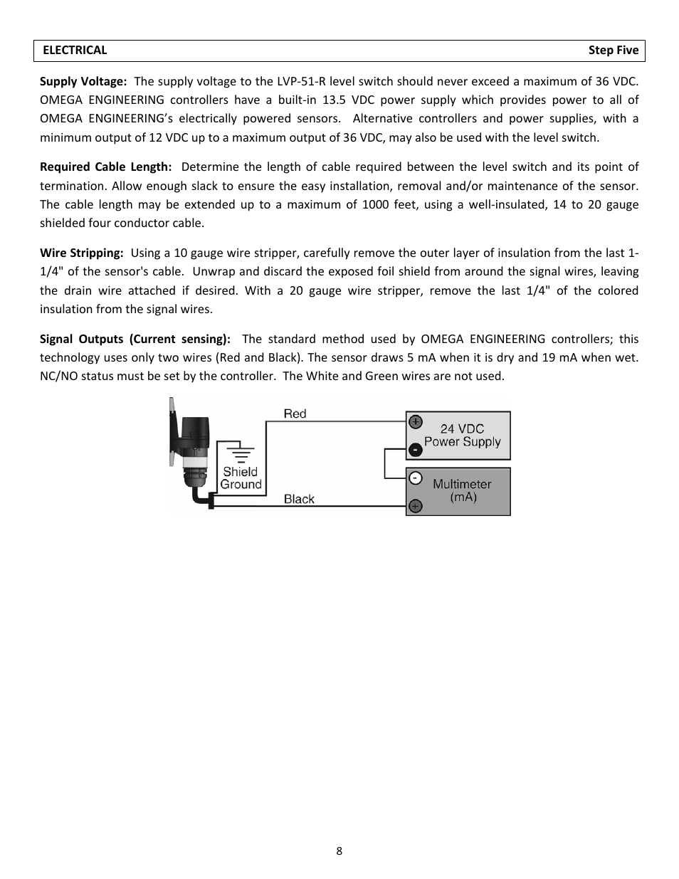 Omega Vehicle Security LVP-51 Series User Manual | Page 8 / 16