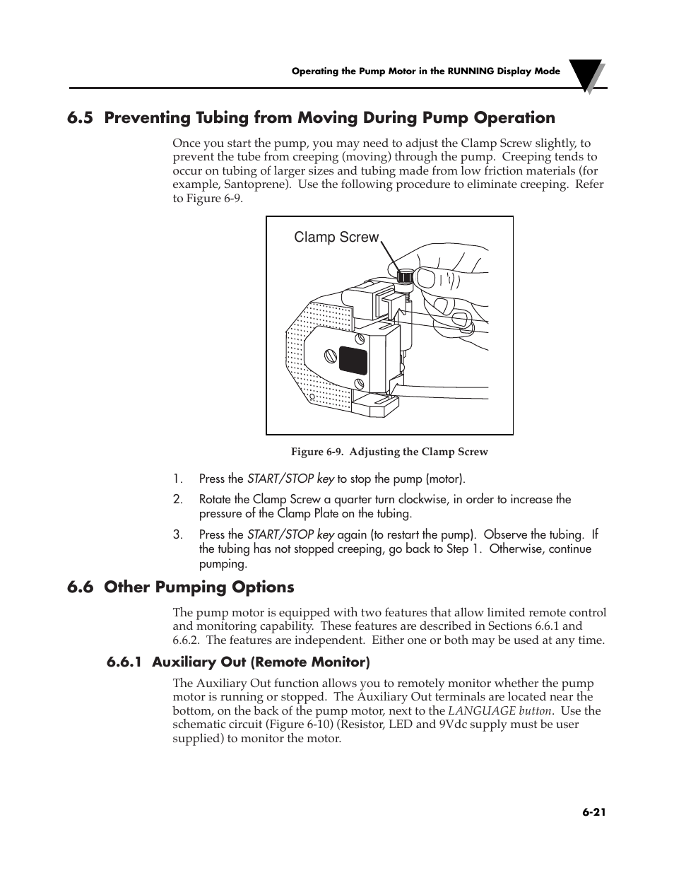 6 other pumping options | Omega Vehicle Security FPU5-MT-110 User Manual | Page 58 / 83