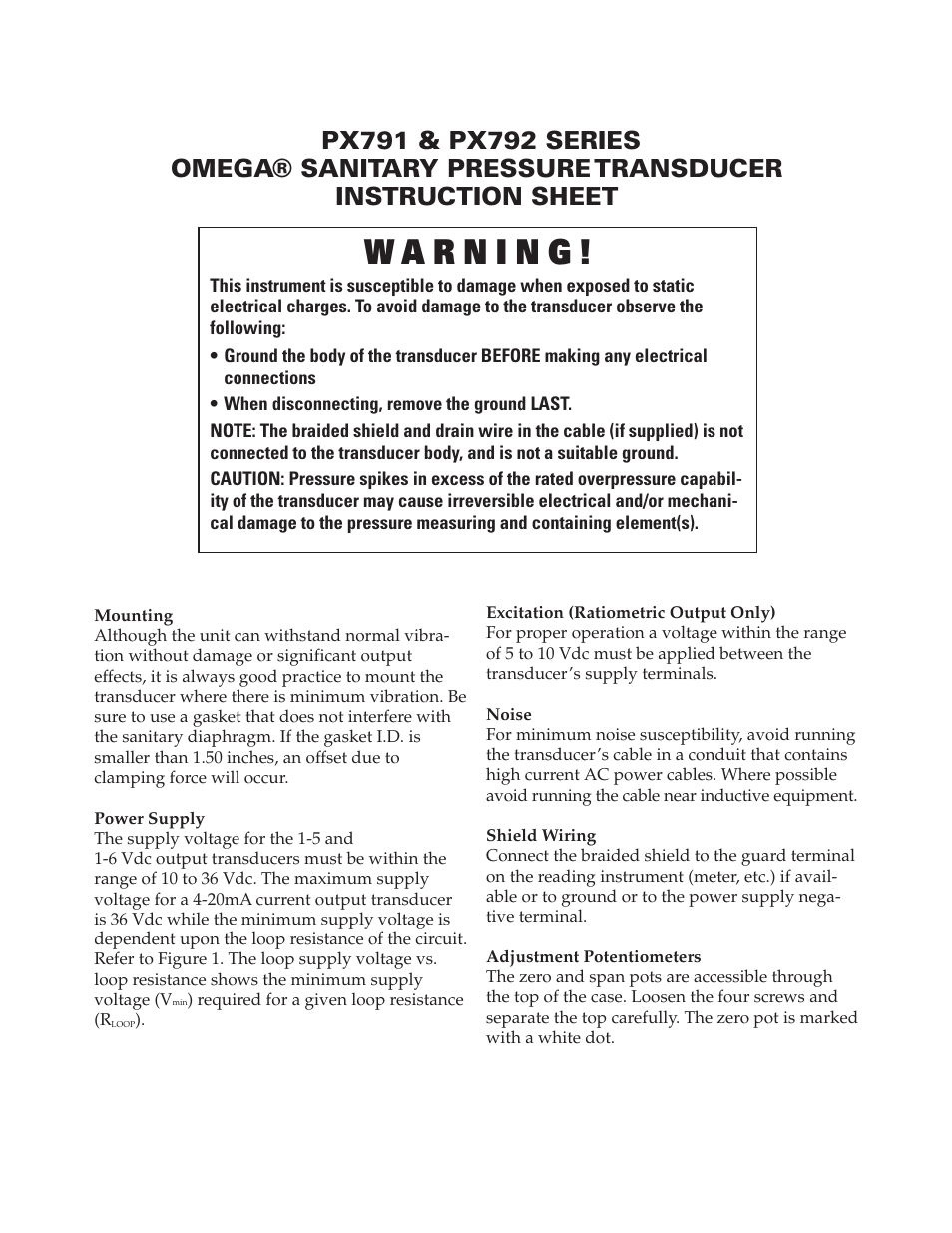 Omega Vehicle Security PX791 User Manual | Page 3 / 8