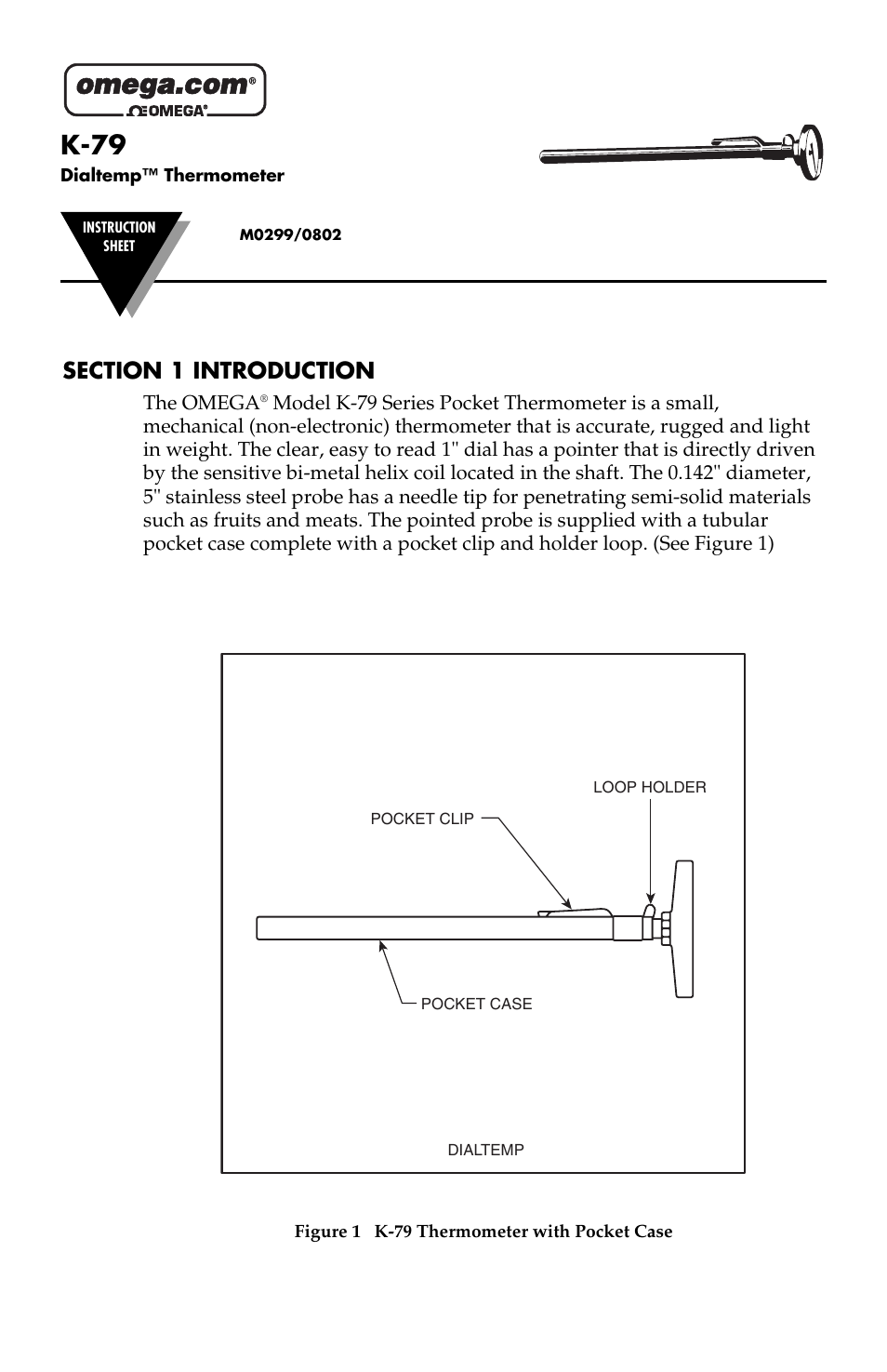 Omega Vehicle Security K-79 User Manual | 4 pages