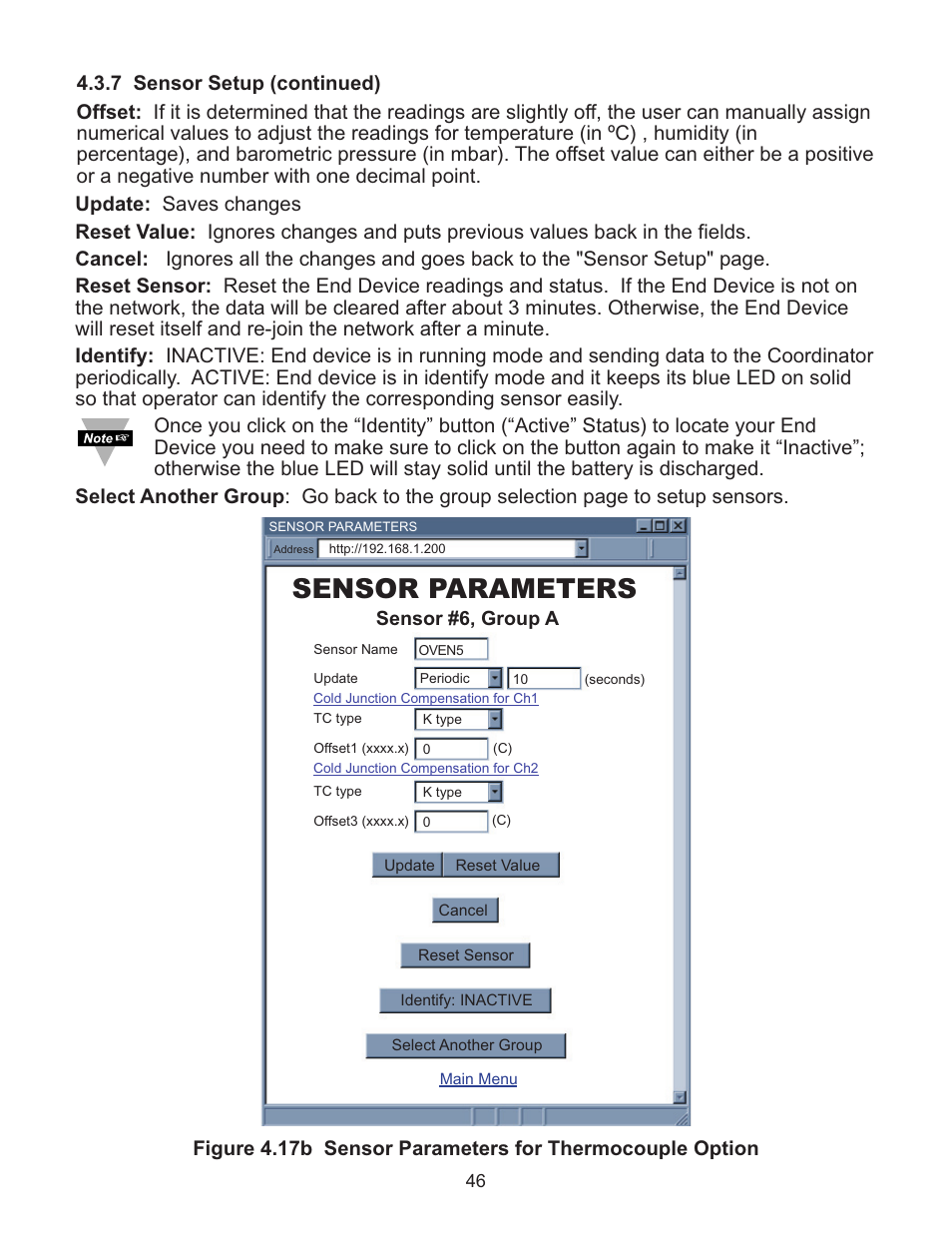 Sensor parameters, Sensor #6, group a | Omega Vehicle Security Wireless Sensor System zSeries User Manual | Page 52 / 92