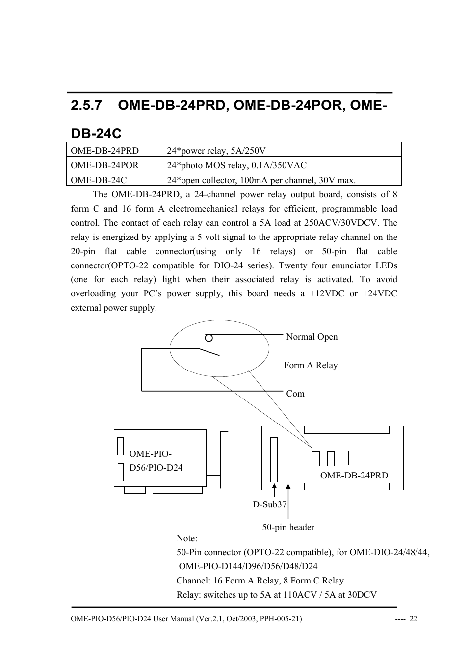 7 ome-db-24prd, ome-db-24por, ome-db-24c | Omega Vehicle Security OME-PIO-D56 User Manual | Page 24 / 53