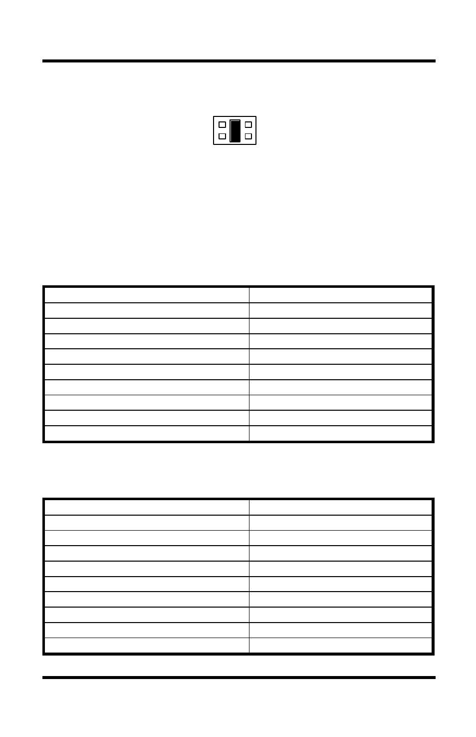 Baud rates and divisors for the ‘div2’ mode | Omega Vehicle Security OMG-COMM232-PCI User Manual | Page 7 / 22