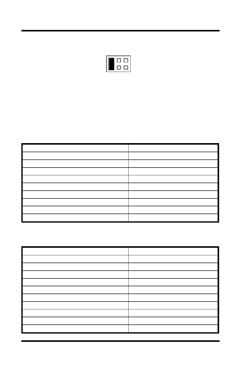 Baud rates and divisors for the ‘div1’ mode | Omega Vehicle Security OMG-COMM232-PCI User Manual | Page 9 / 22