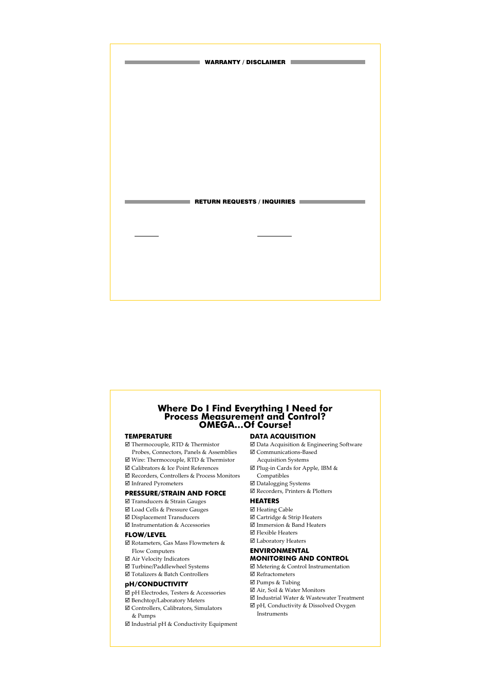 Omega CL3512A User Manual | Page 10 / 10