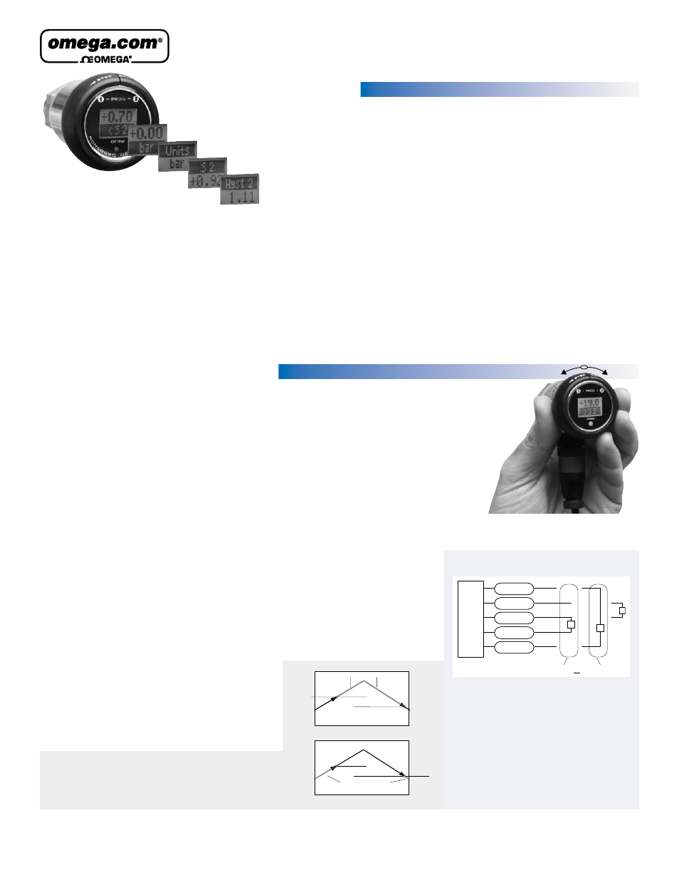 Operating principle, Lvr300 series sensor overview programming overview, Terminal assignment | Omega Vehicle Security LVR300 User Manual | Page 3 / 8