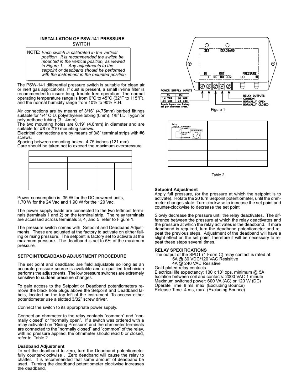 Omega Vehicle Security PSW141 series User Manual | Page 3 / 5