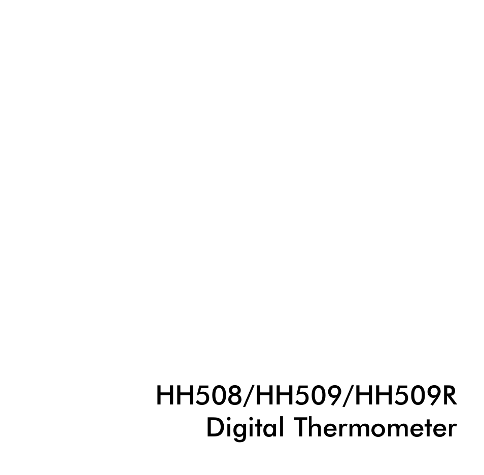 Omega Vehicle Security HH508 User Manual | 20 pages
