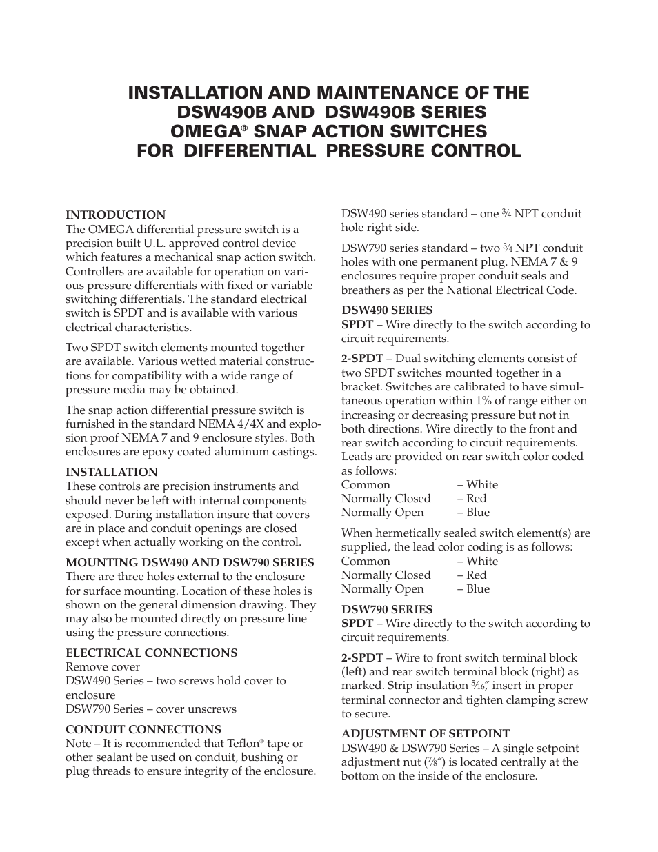 Omega Vehicle Security PSW490B User Manual | Page 3 / 8