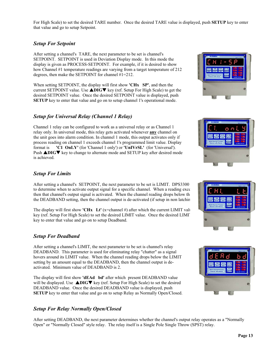 Omega Vehicle Security wall mount Multi-Channel DPS3300 User Manual | Page 14 / 31