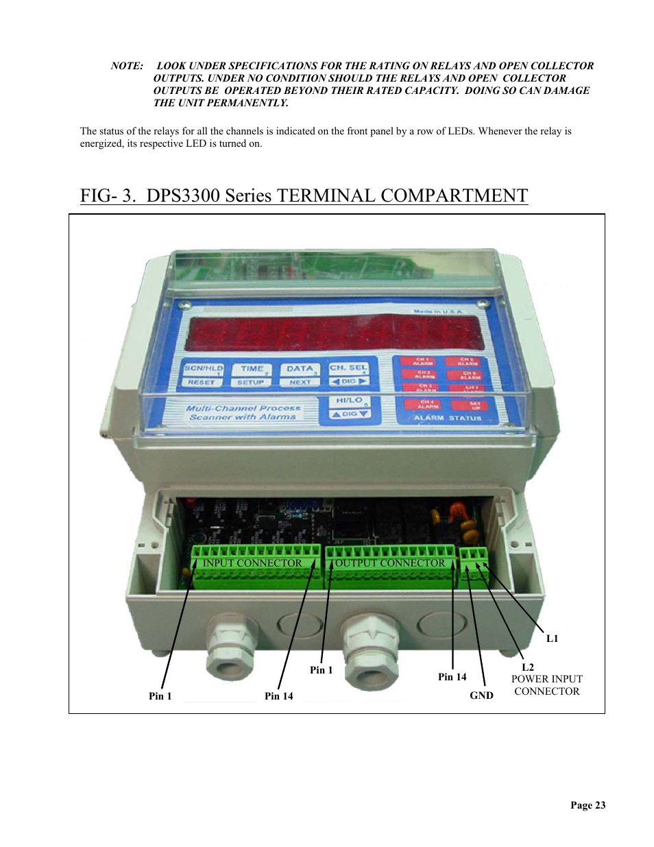 Omega Vehicle Security wall mount Multi-Channel DPS3300 User Manual | Page 24 / 31
