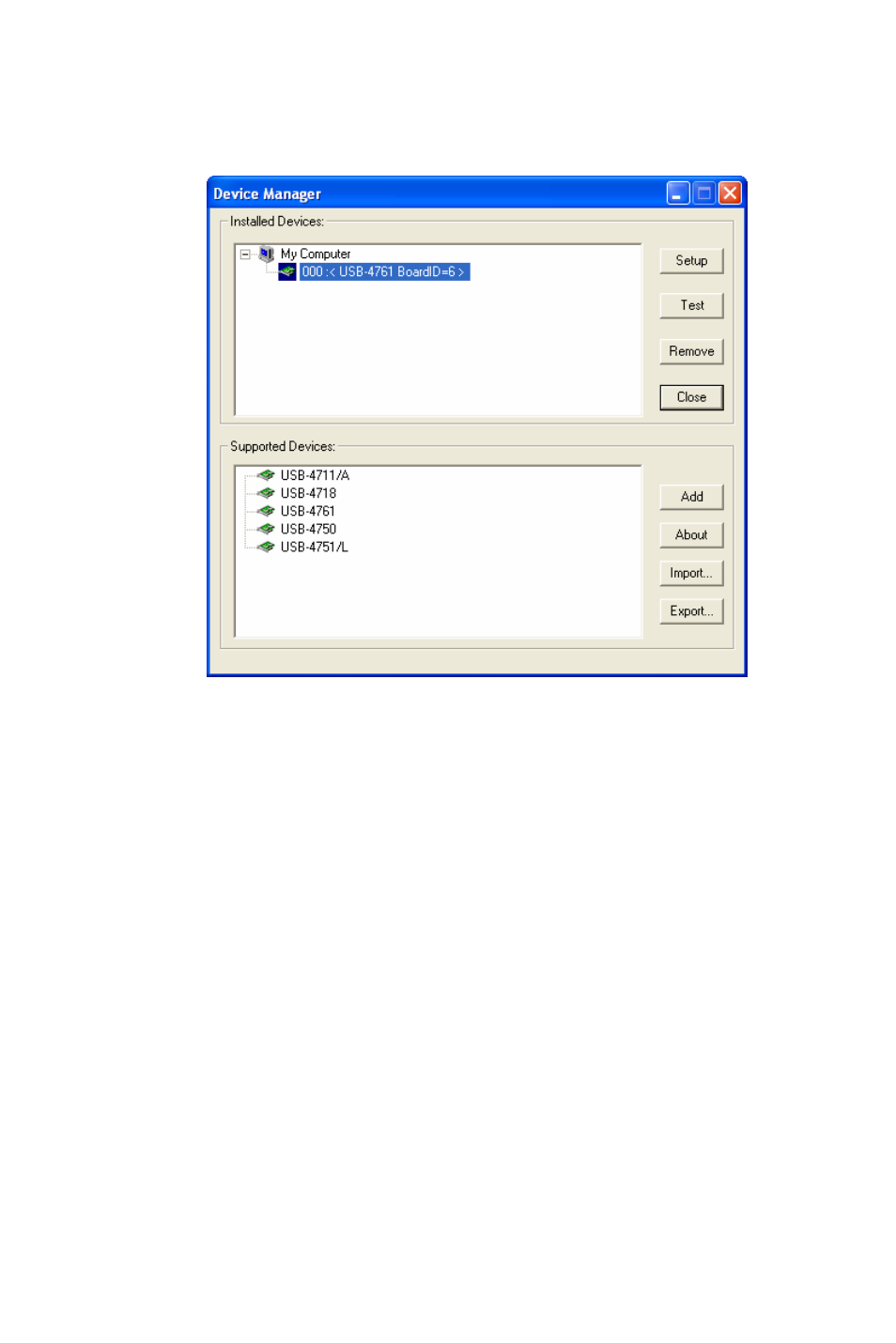2 configuring the device | Omega Vehicle Security USB-4761 User Manual | Page 20 / 39