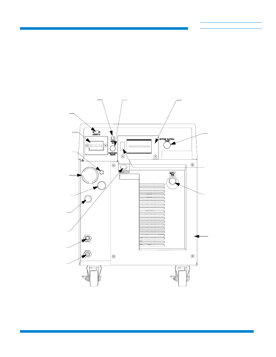 Component description, Control circuit, Breaker | Component description -8, Ti cryogenics | Olicom 9600 User Manual | Page 15 / 59