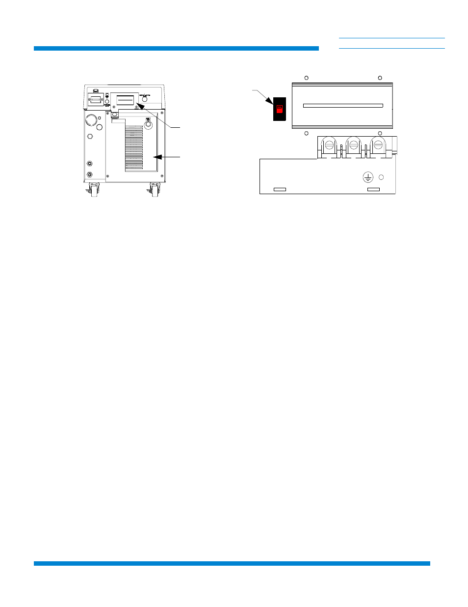 Torque the screws to 12 in.-lbs (0.14m-kg), Install the circuit breaker terminal cover, Proceed with phase check | Ti cryogenics, Xy z | Olicom 9600 User Manual | Page 28 / 59