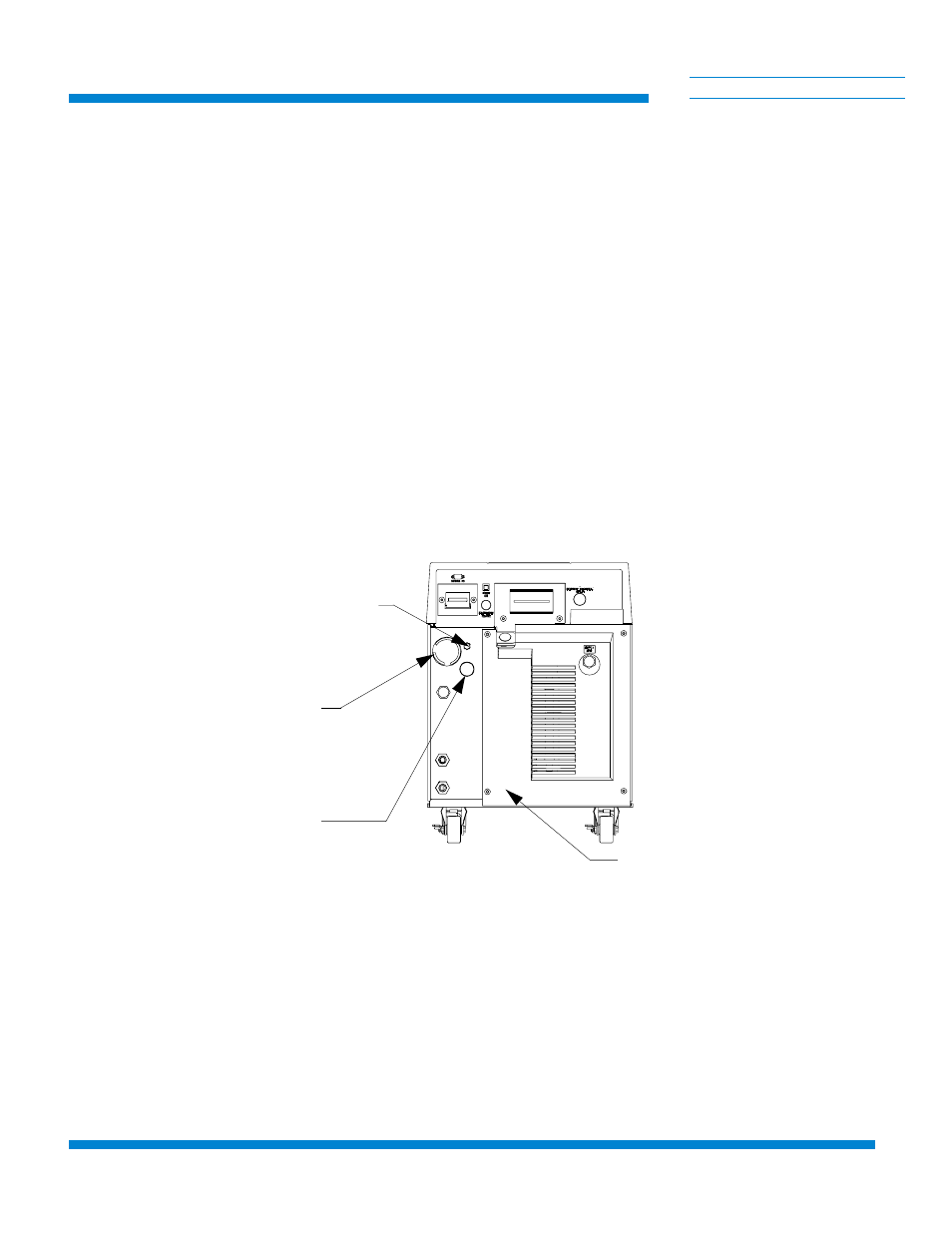 Adjusting system helium pressure, Reducing helium pressure, Gas charge flared fitting | Adjusting system helium pressure -4, Reducing helium pressure -4, Ti cryogenics | Olicom 9600 User Manual | Page 47 / 59