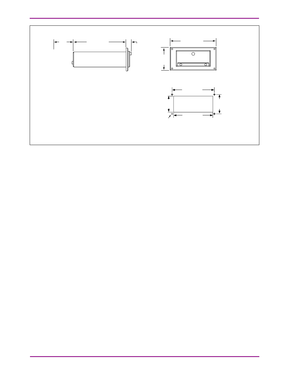 Figure 4, External floppy drive cutout and dimensions | Optima Company PC User Manual | Page 6 / 20