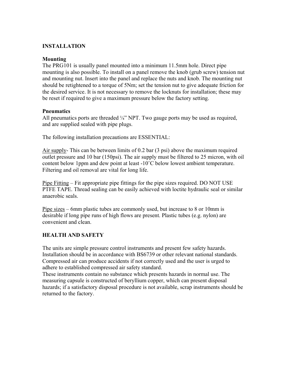 Omega PRG101 User Manual | Page 5 / 9