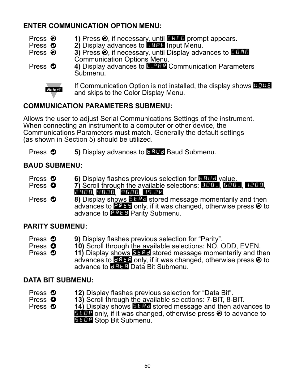 Omega CNI16 User Manual | Page 54 / 72