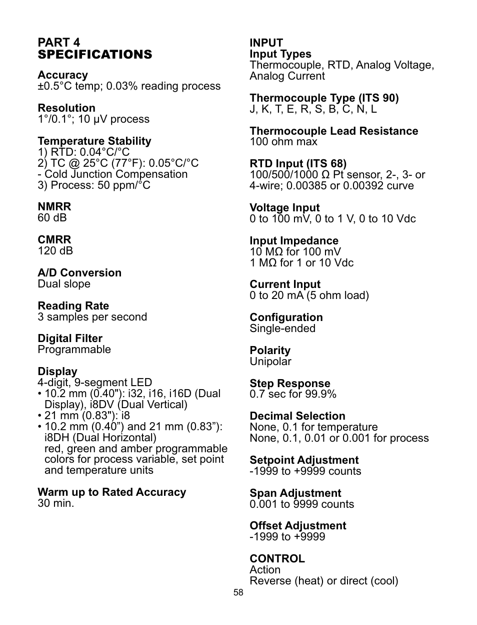 Omega CNI16 User Manual | Page 62 / 72