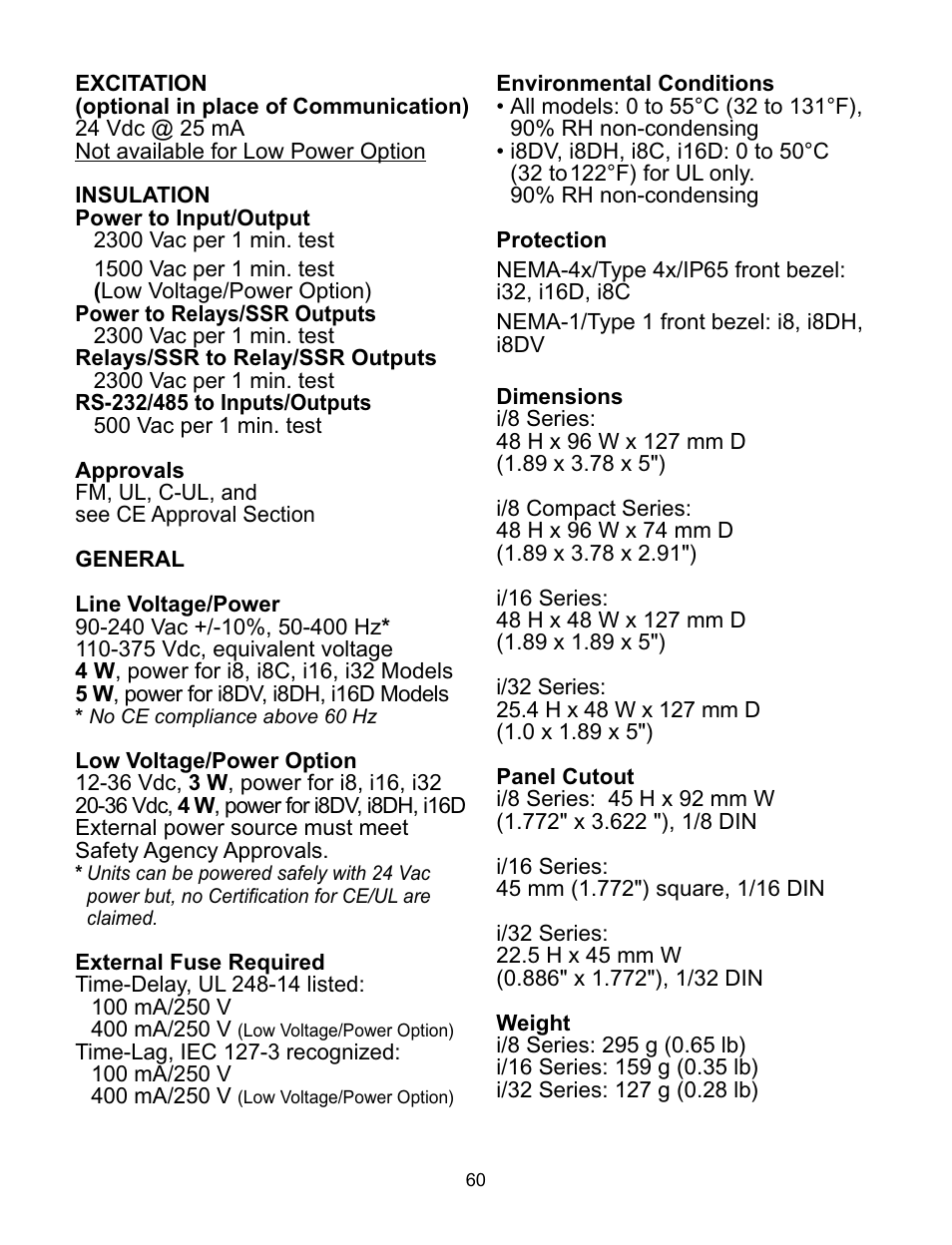 Omega CNI16 User Manual | Page 64 / 72