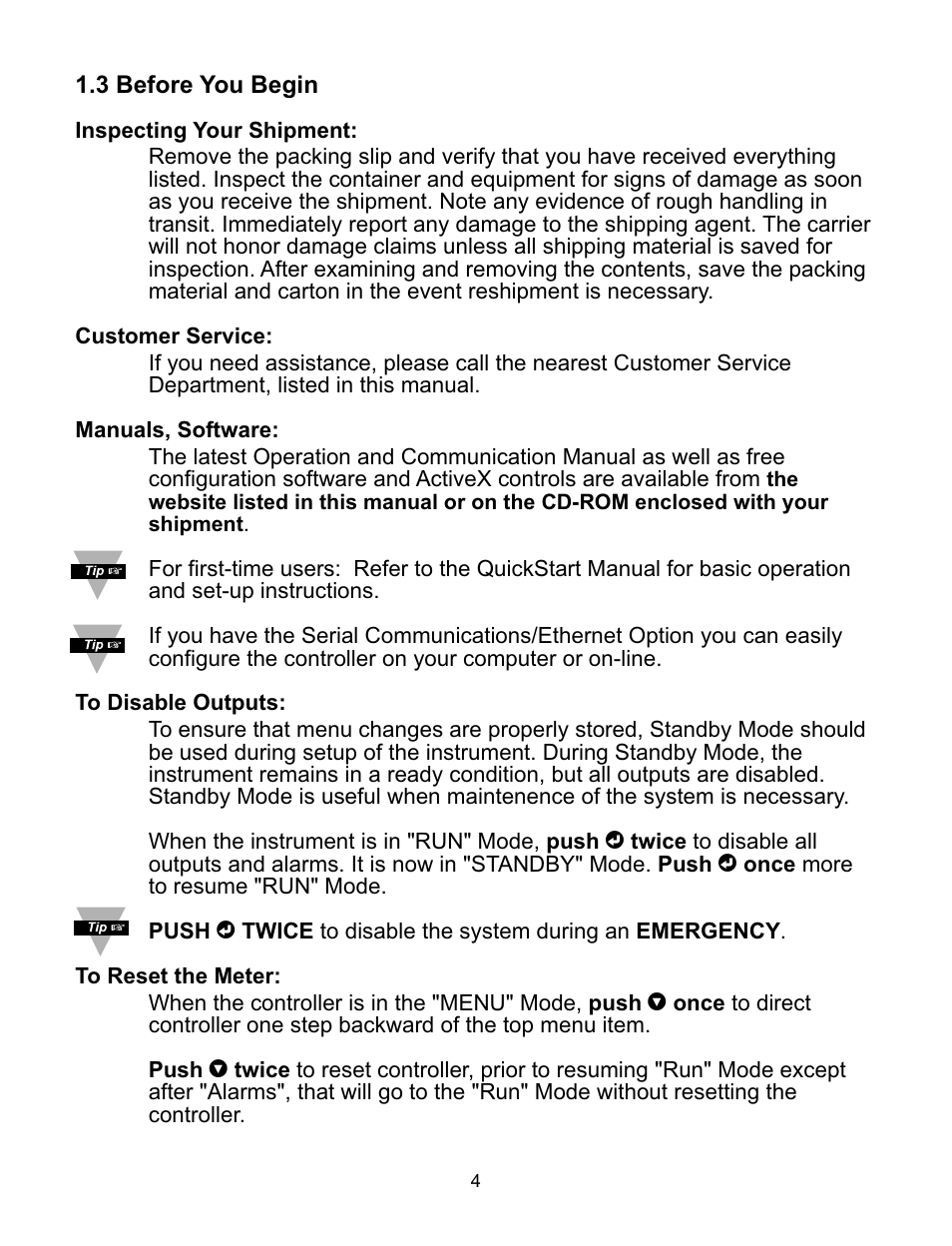 Omega CNI16 User Manual | Page 8 / 72