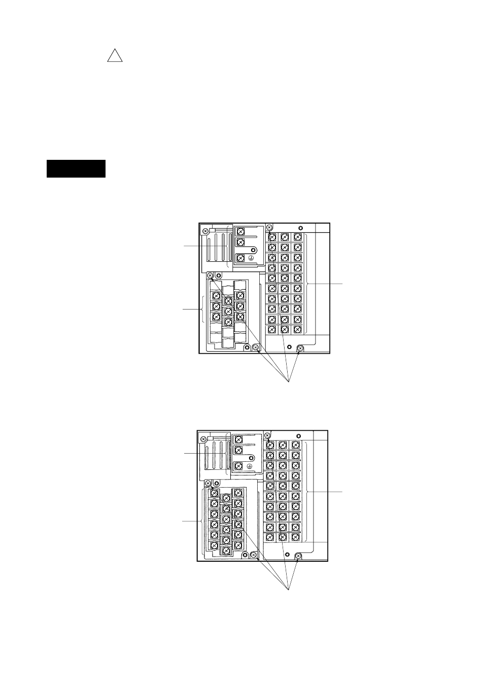 2 wiring, Warning, 1 rear panel terminal arrangement | Omega RD260A User Manual | Page 16 / 97