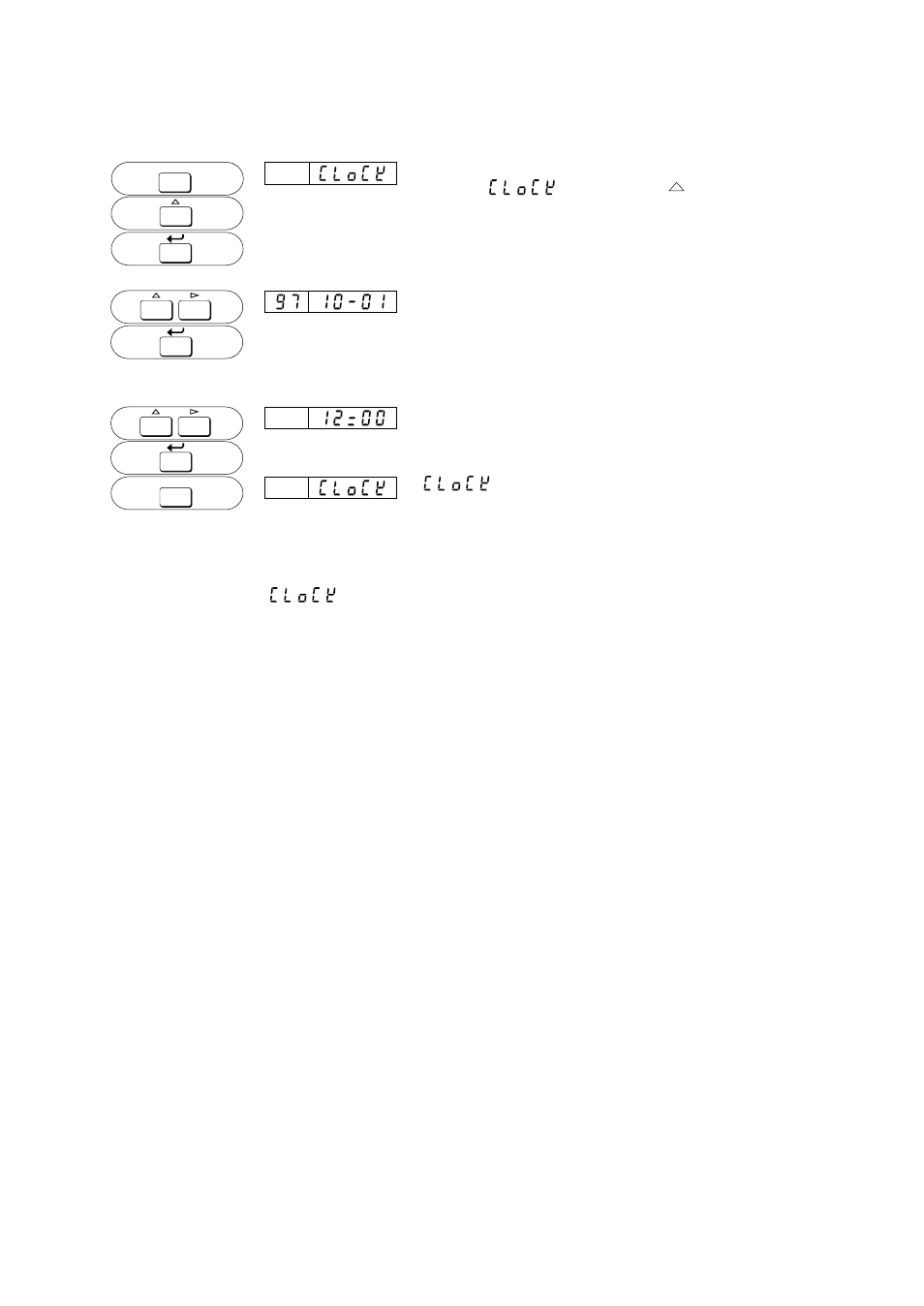 6 setting date/time (clock) | Omega RD260A User Manual | Page 67 / 97