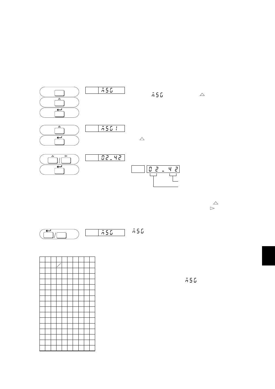 9 setting messages (msg) | Omega RD260A User Manual | Page 70 / 97