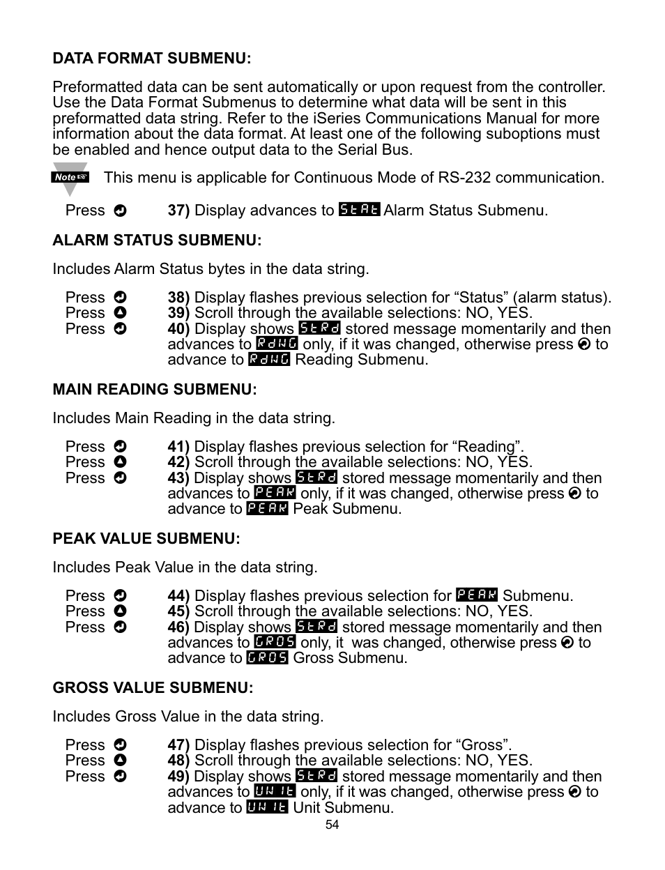 Omega CNiS8DV User Manual | Page 58 / 72