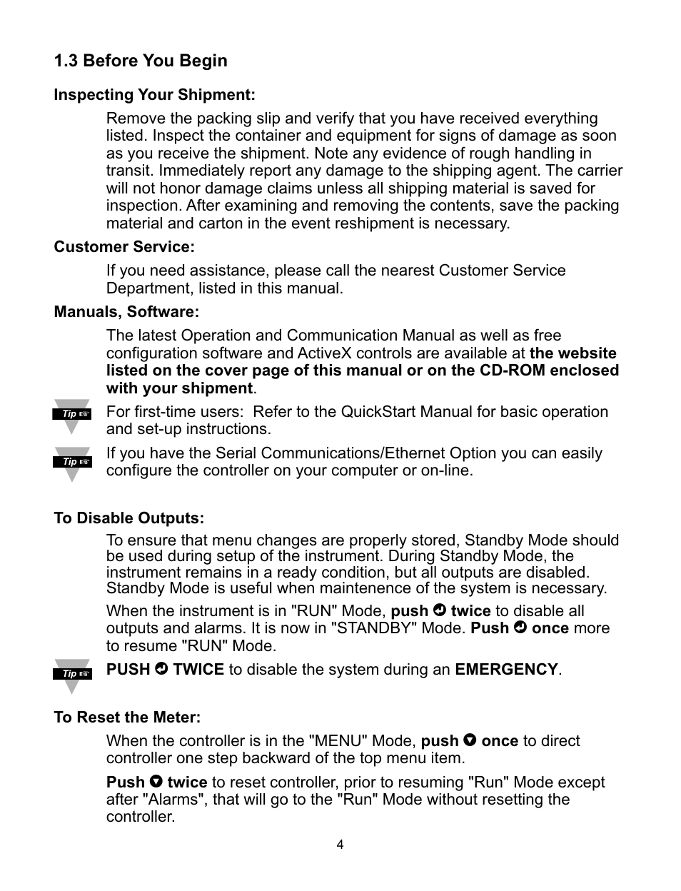 Omega CNiS8DV User Manual | Page 8 / 72