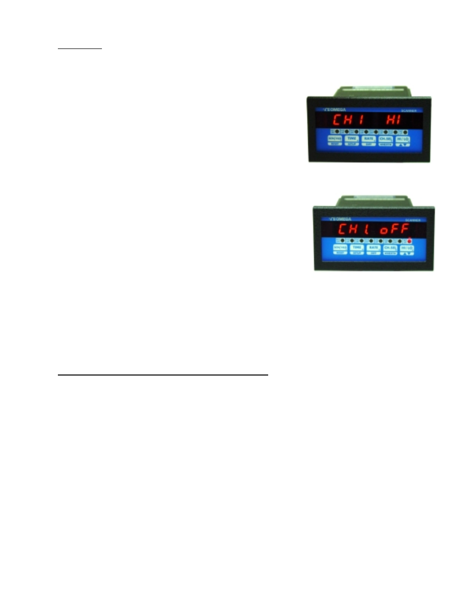 Rate, Limits, Peaks | Programming flow charts | Omega DPS3100 User Manual | Page 18 / 29