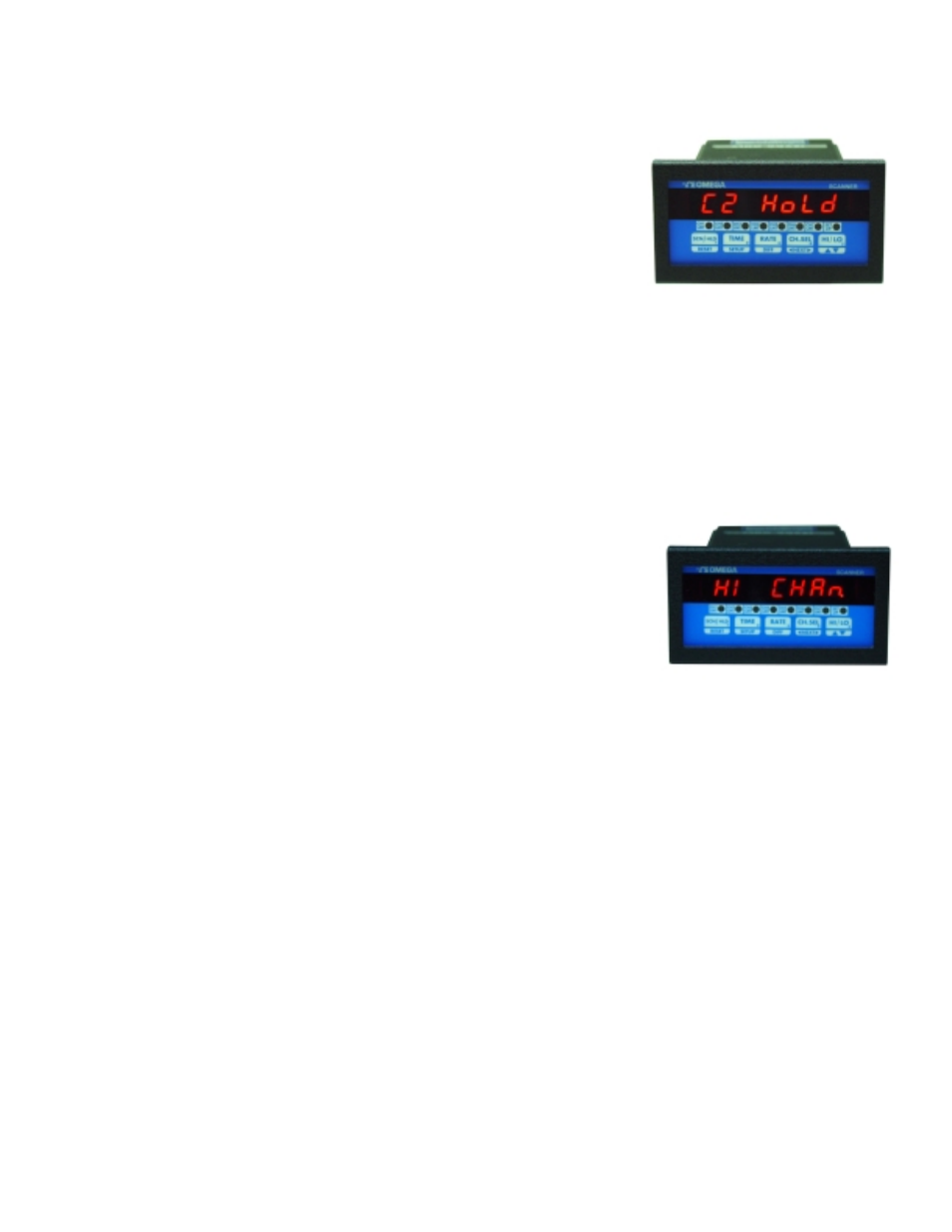 Types of deviation displays, Difference mode, Setup | High/low channel mode, Deviation, Mode | Omega DPS3100 User Manual | Page 8 / 29