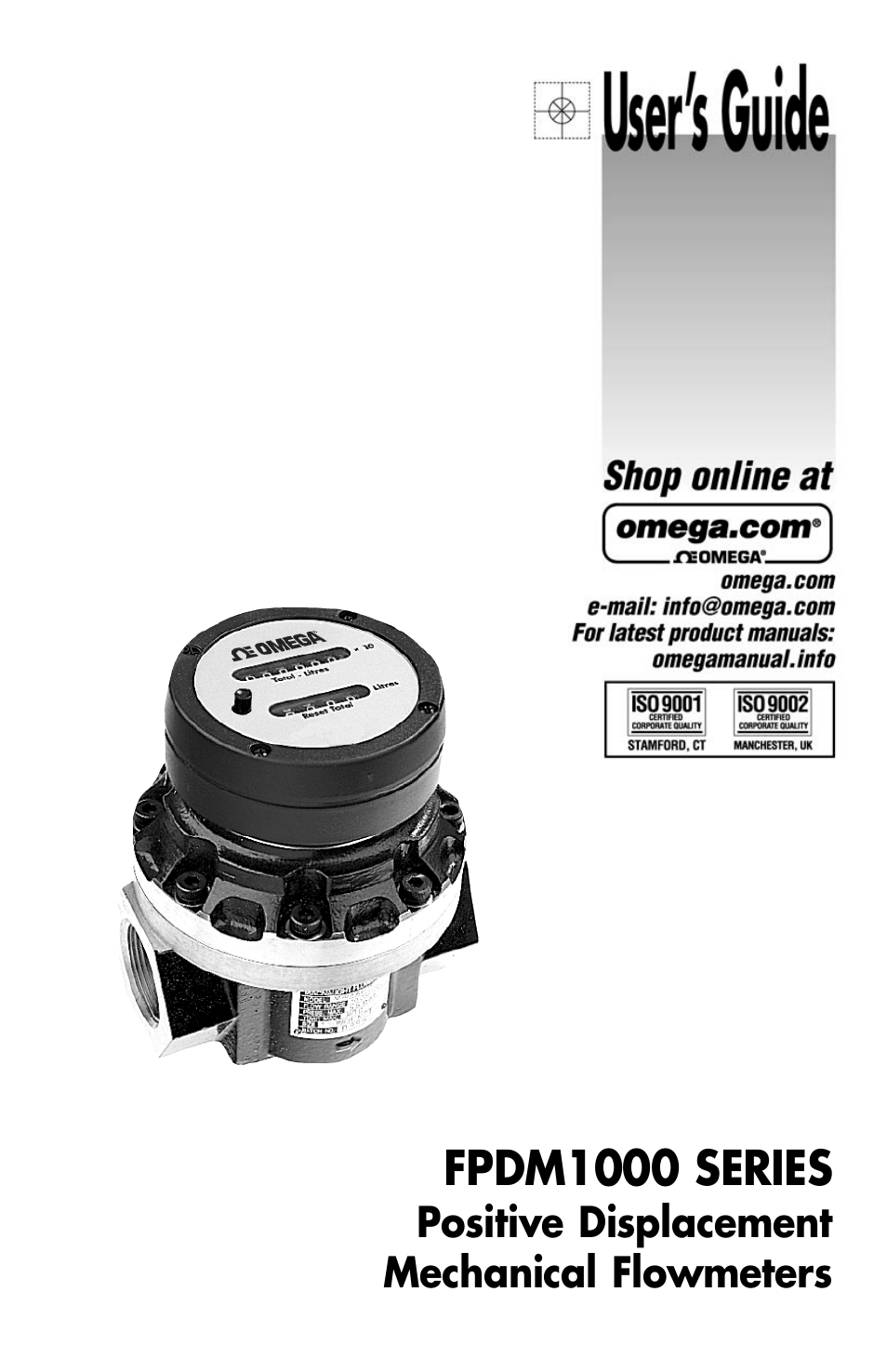 Omega FPDM1000 User Manual | 20 pages