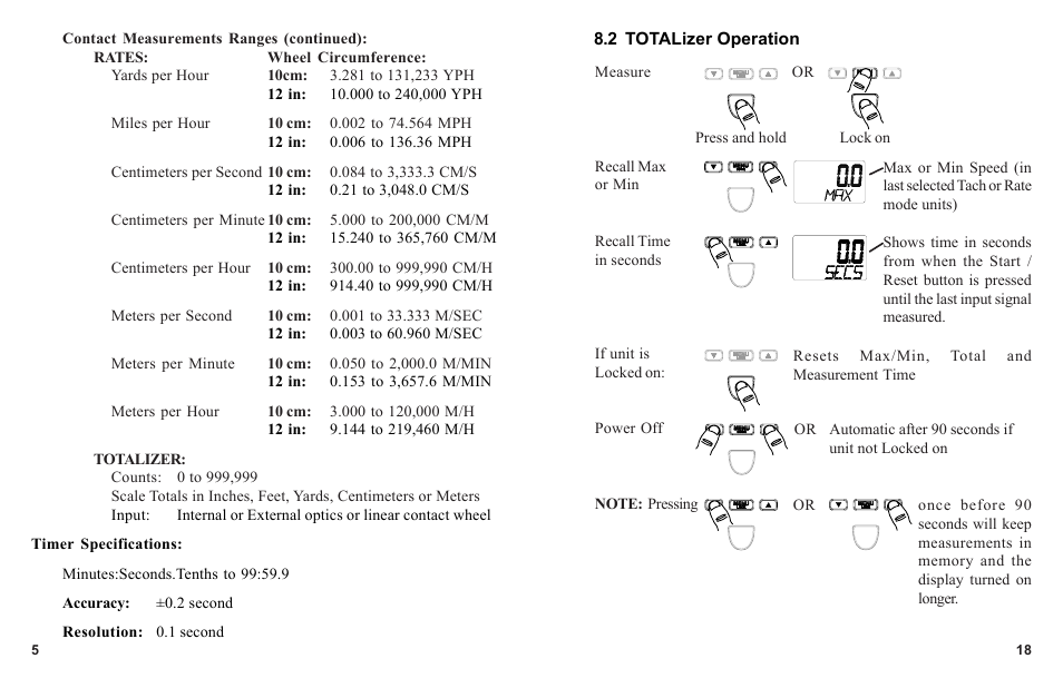 Omega HHT13 User Manual | Page 8 / 14