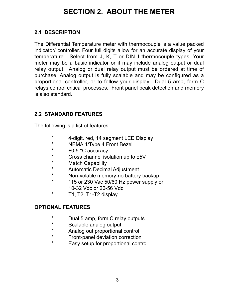 Omega DP26-TC User Manual | Page 11 / 62