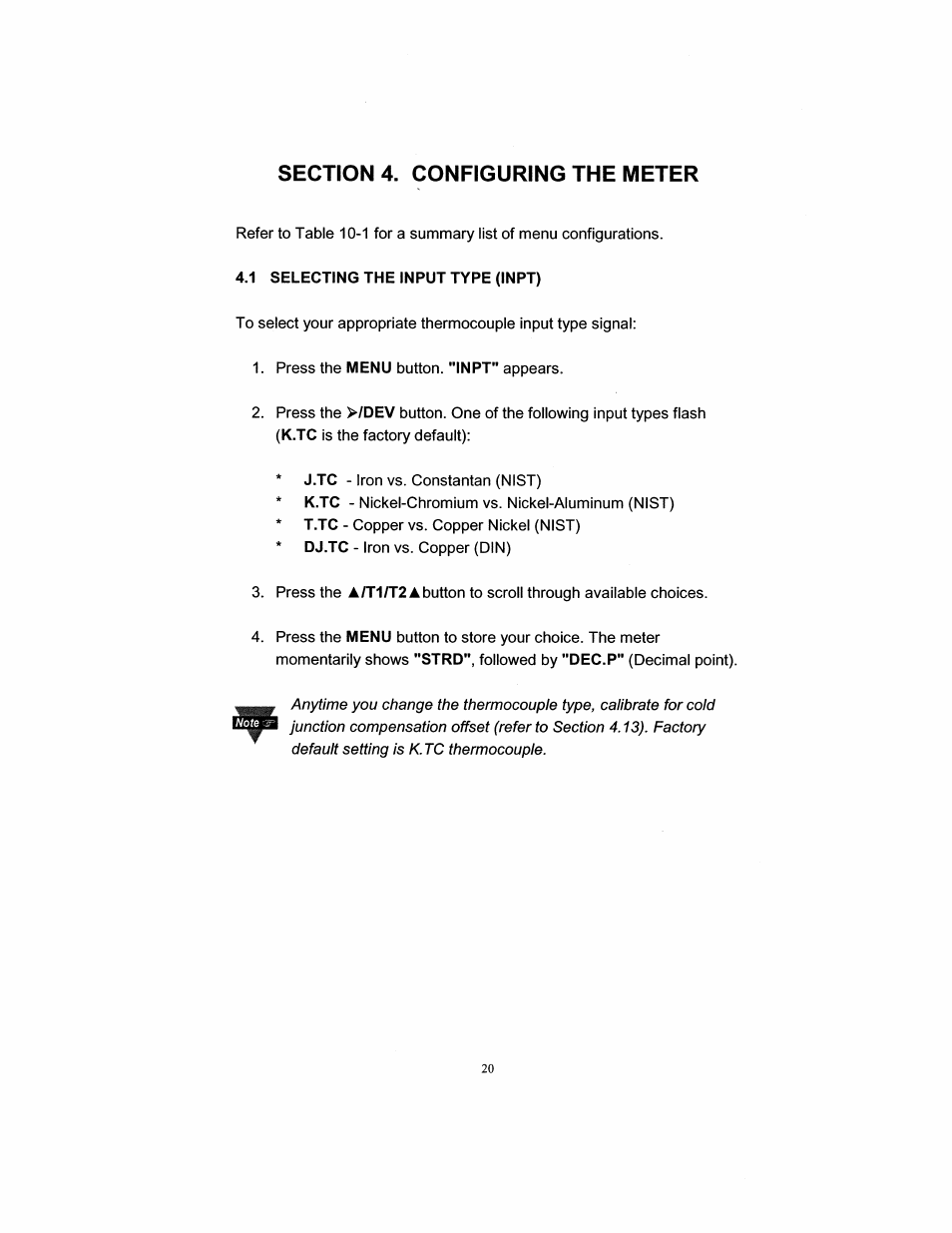 Omega DP26-TC User Manual | Page 28 / 62